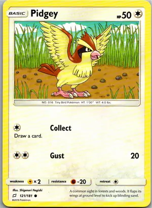 Pidgey Taubsi Exemplar 1,25 €