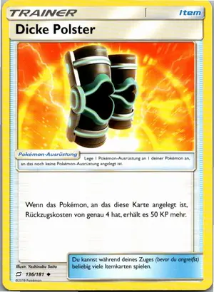 Dicke Polster Exemplar 1,25 €
