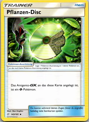 Pflanzen-Disc Exemplar 1,25 €