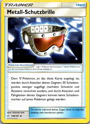 Metall-Schutzbrille Exemplar 1,25 €