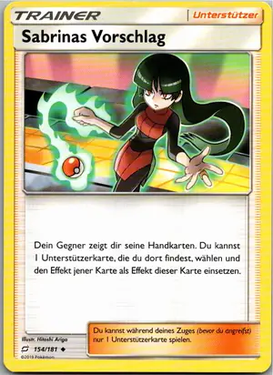 Sabrinas Vorschlag Exemplar 1,25 €