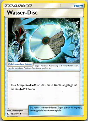 Wasser-Disc Exemplar 1,25 €