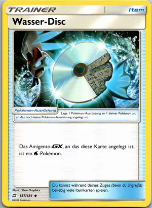 Wasser-Disc Exemplar 1,25 €