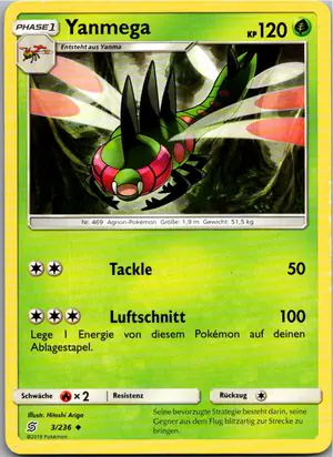Yanmega Exemplar 1,25 €