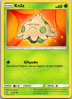 Pokémon-Karte Knilz 5/236 Bund der Gleichgesinnten