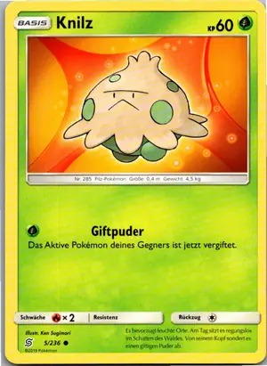Knilz Exemplar 1,25 €