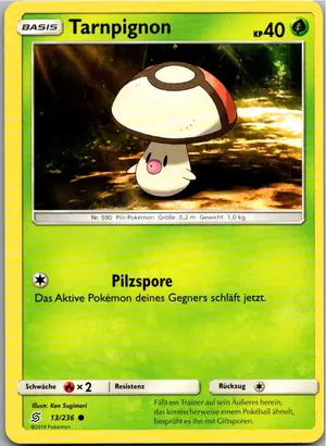 Tarnpignon Exemplar 1,25 €