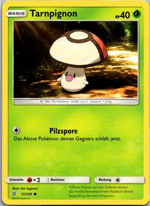 Tarnpignon Exemplar 1,25 €