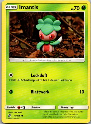 Pokémon-Karte Imantis 15/236 Bund der Gleichgesinnten
