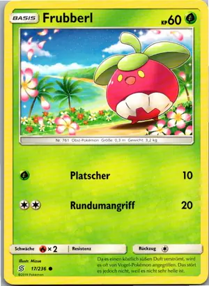 Frubberl Exemplar 1,25 €