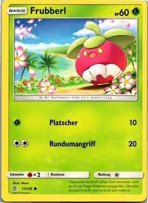 Frubberl Exemplar 1,25 €