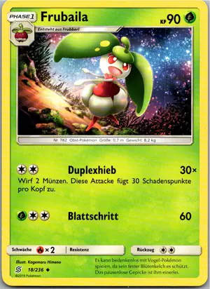 Frubaila Exemplar 1,25 €