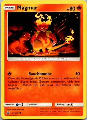Magmar Exemplar 1,25 €