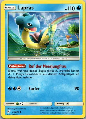 Lapras Exemplar 4,95 €