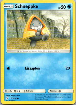 Schneppke Exemplar 1,25 €