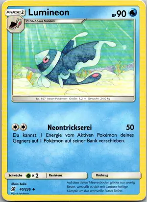 Lumineon Exemplar 1,25 €