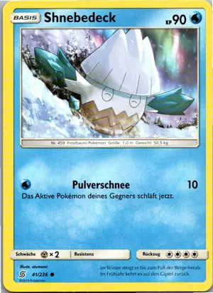 Shnebedeck Exemplar 1,25 €
