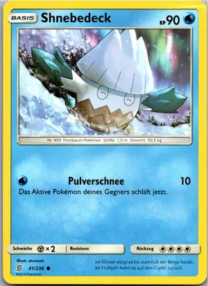 Shnebedeck Exemplar 1,25 €
