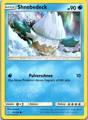 Shnebedeck Exemplar 1,25 €