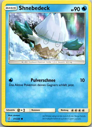 Shnebedeck Exemplar 1,25 €
