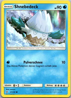 Shnebedeck Exemplar 1,25 €