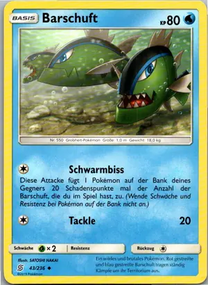 Barschuft Exemplar 1,25 €