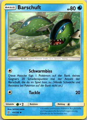 Barschuft Exemplar 1,25 €