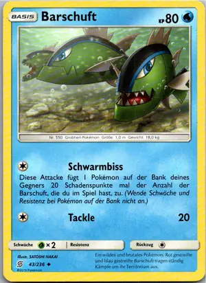 Barschuft Exemplar 1,25 €