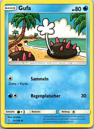 Pokémon-Karte Gufa 52/236 Bund der Gleichgesinnten