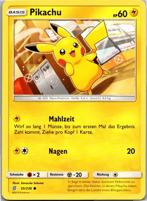 Pikachu Exemplar 2,95 €