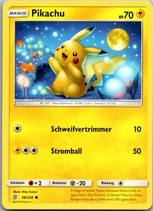 Pikachu Exemplar 5,95 €