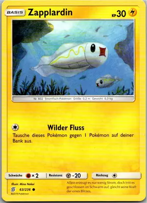 Zapplardin Exemplar 1,25 €
