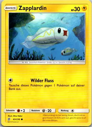 Zapplardin Exemplar 1,25 €