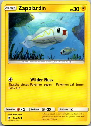 Zapplardin Exemplar 1,25 €
