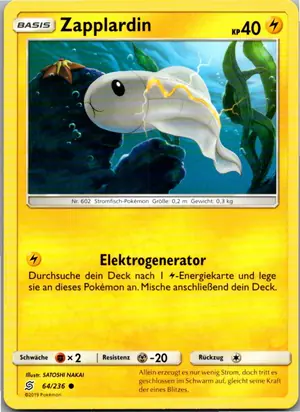 Zapplardin Exemplar 1,25 €