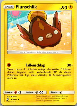 Flunschlik Exemplar 1,25 €