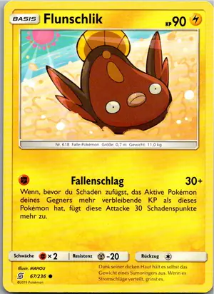 Flunschlik Exemplar 1,25 €