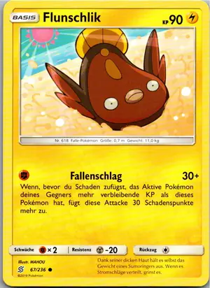 Flunschlik Exemplar 1,25 €