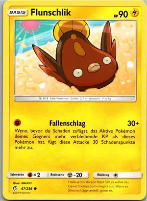 Flunschlik Exemplar 1,25 €