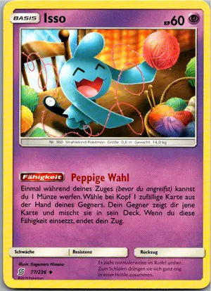 Pokémon-Karte Isso 77/236 Bund der Gleichgesinnten