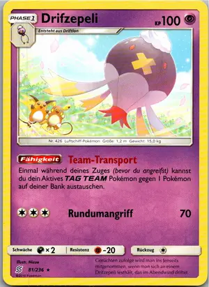 Drifzepeli Exemplar 1,25 €