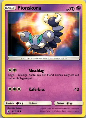 Pionskora Exemplar 1,25 €