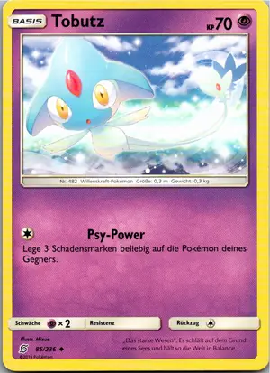 Tobutz Exemplar 1,25 €