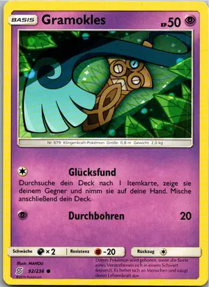Gramokles Exemplar 1,25 €