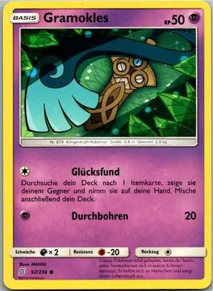 Gramokles Exemplar 1,25 €