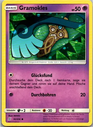 Gramokles Exemplar 1,25 €