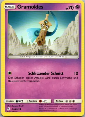 Gramokles Exemplar 1,25 €