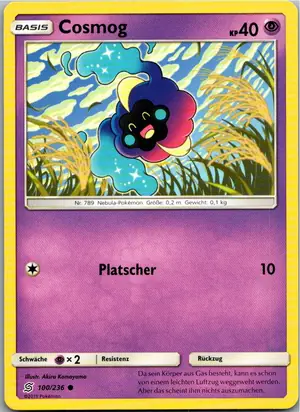 Cosmog Exemplar 1,25 €