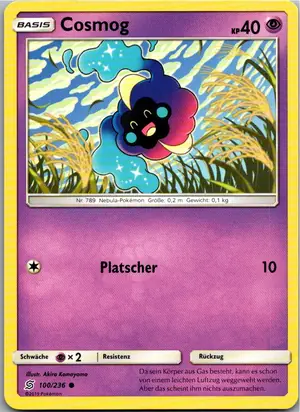 Cosmog Exemplar 1,25 €