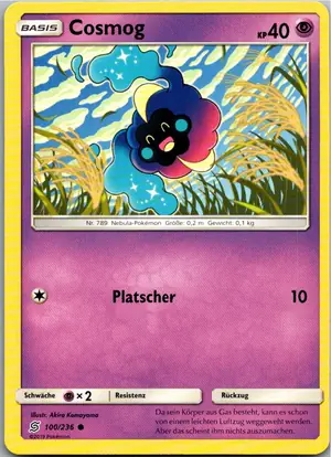 Cosmog Exemplar 1,25 €